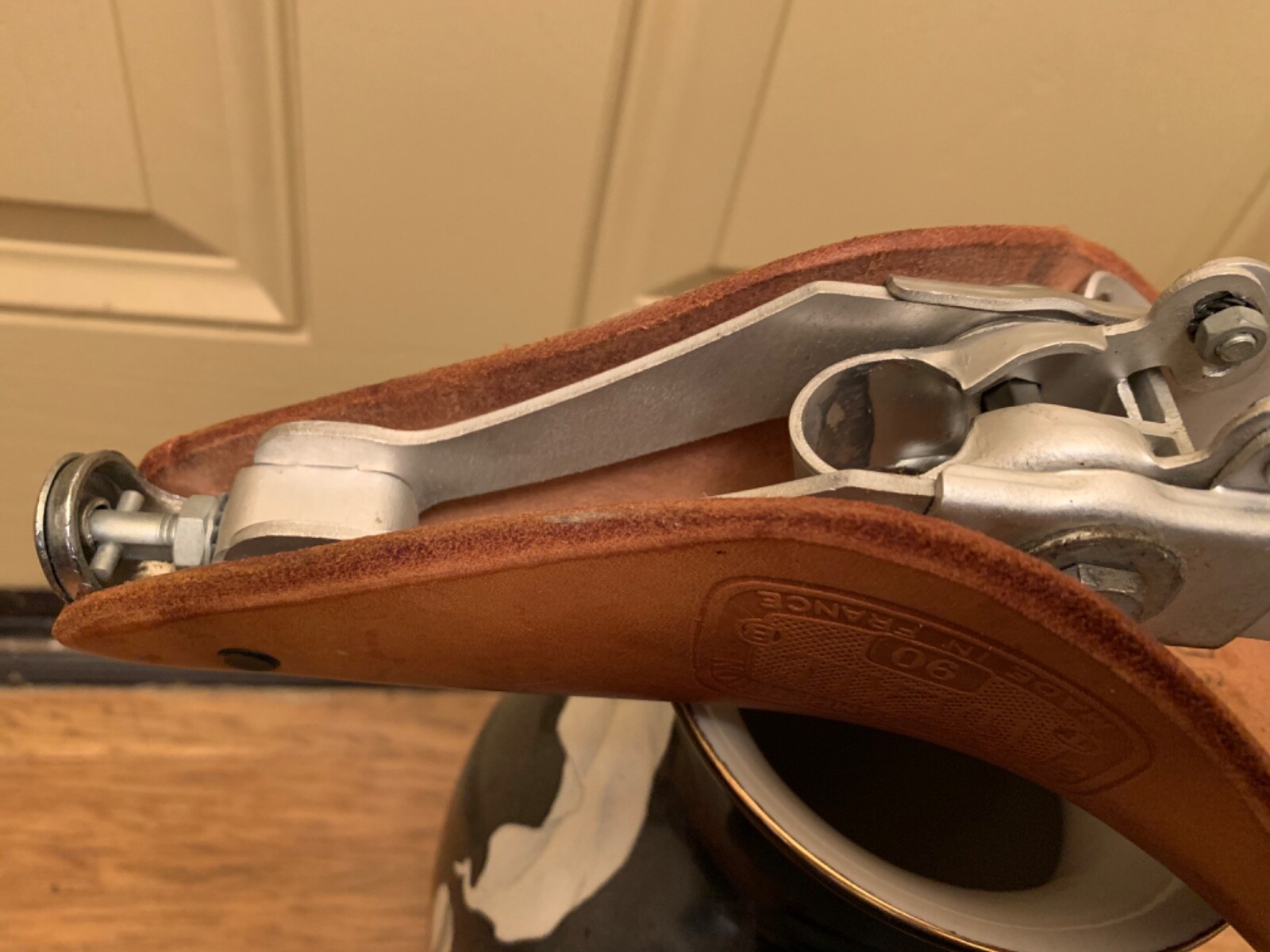 Ideale 90 / Aluminum Daniel Rebour Autographed Saddle speciale competition RARE