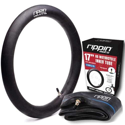 2.50/2.75-17 Motorcycle Inner Tube (70/100-17) 2.5mm Thick, 10Mpa Durable &