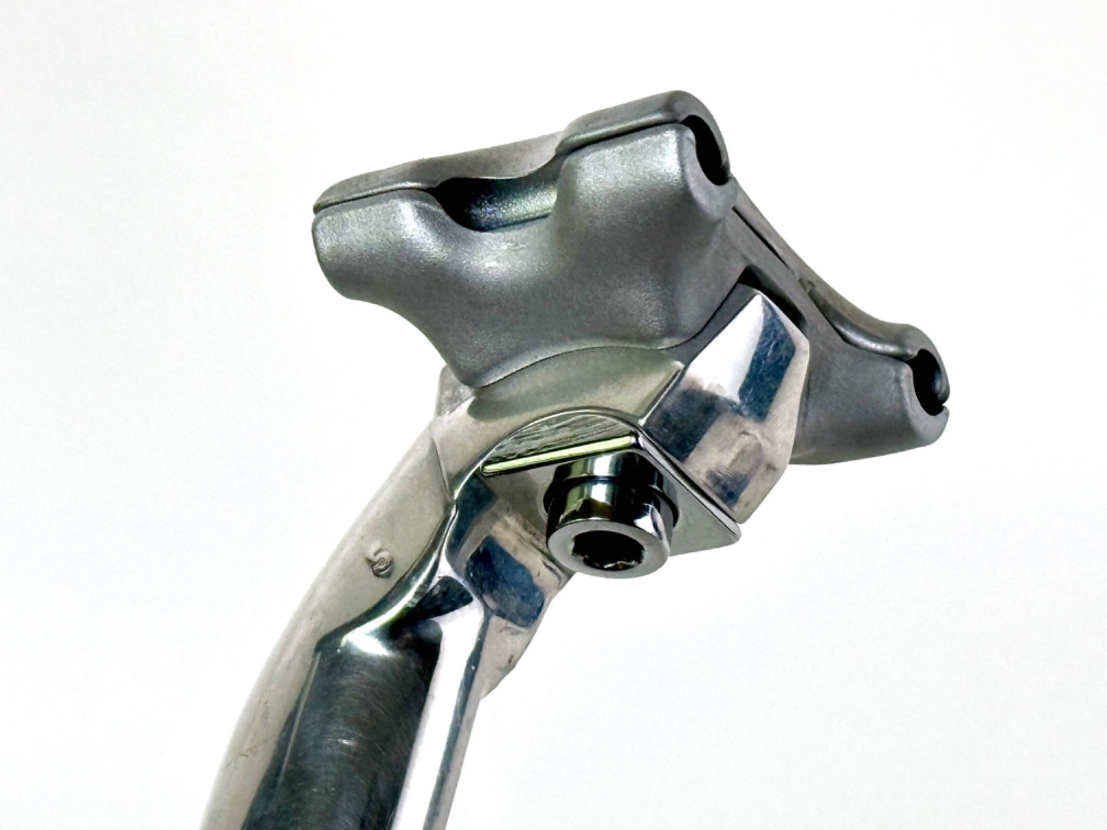 Vintage Campagnolo C-Record 27.2mm Aero Seatpost Engraved Logo 210mm length Road