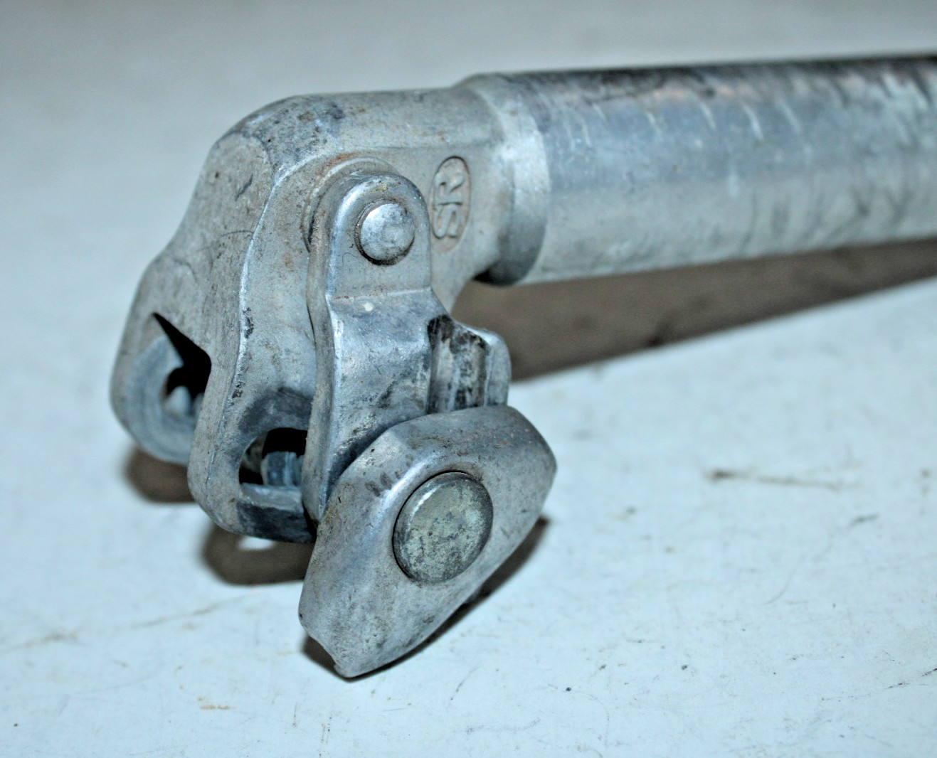 SR Custom Seatpost Seat Tube 200/27.2mm 30mm Offset Silver Adjustable Lean VTG ~
