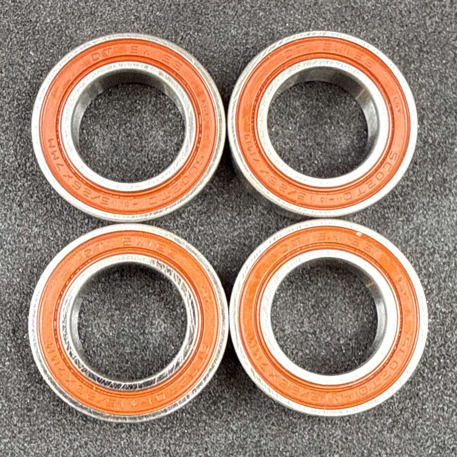 4-Pack! DT Swiss 1526 15mm x 26mm x 7mm Sealed Cartridge Bearings MSRP $68