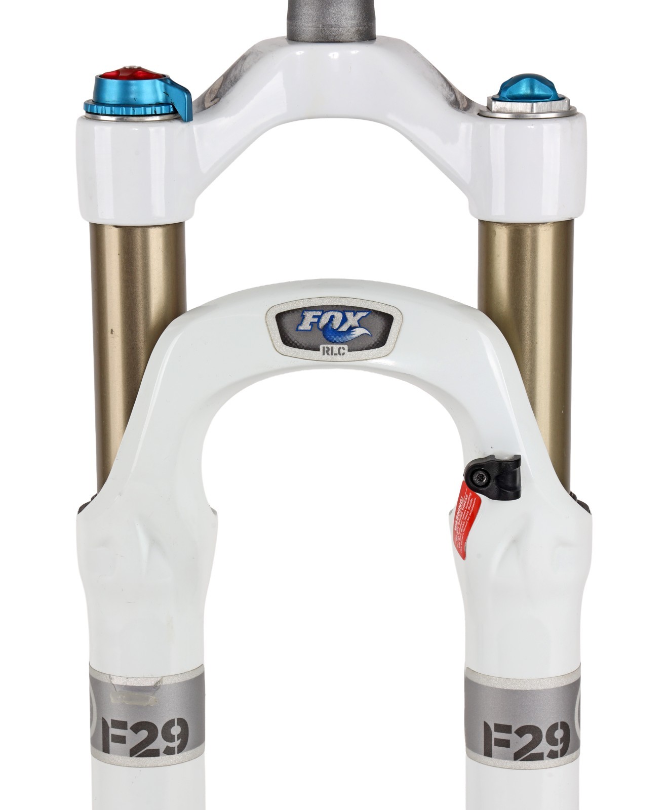 Fox Factory F29er F80RLC Disc 32 Mtn Bike Fork G2 29″ 80mm Lockout White QR 2008