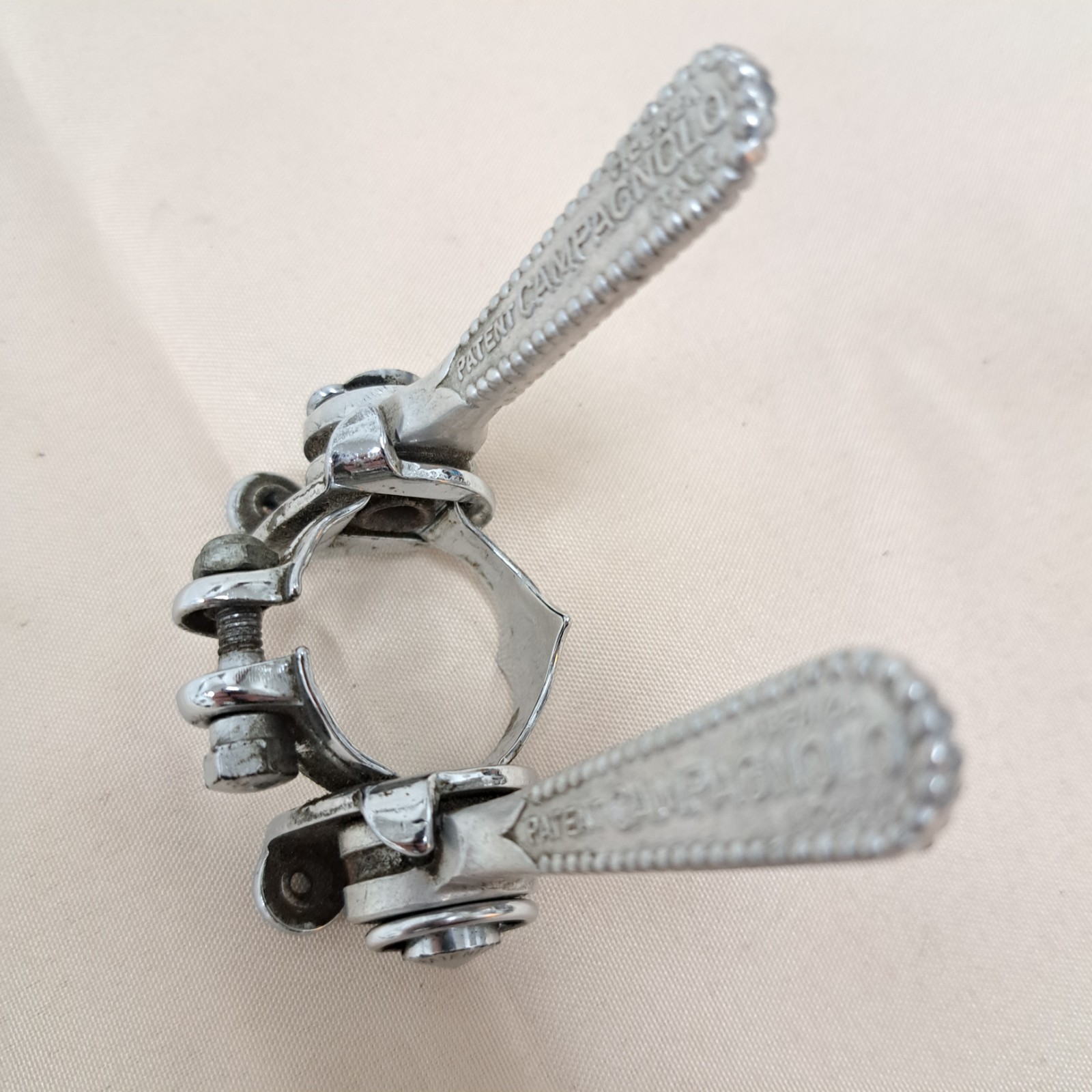 Vintage Campagnolo Down Tube Shift Lever Set, Friction Shifter