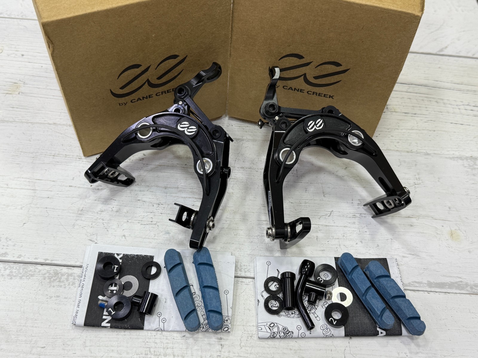 Cane Creek G4 eeBrake (For Brompton) Front+Rear Black BEE0377+ BEE0378