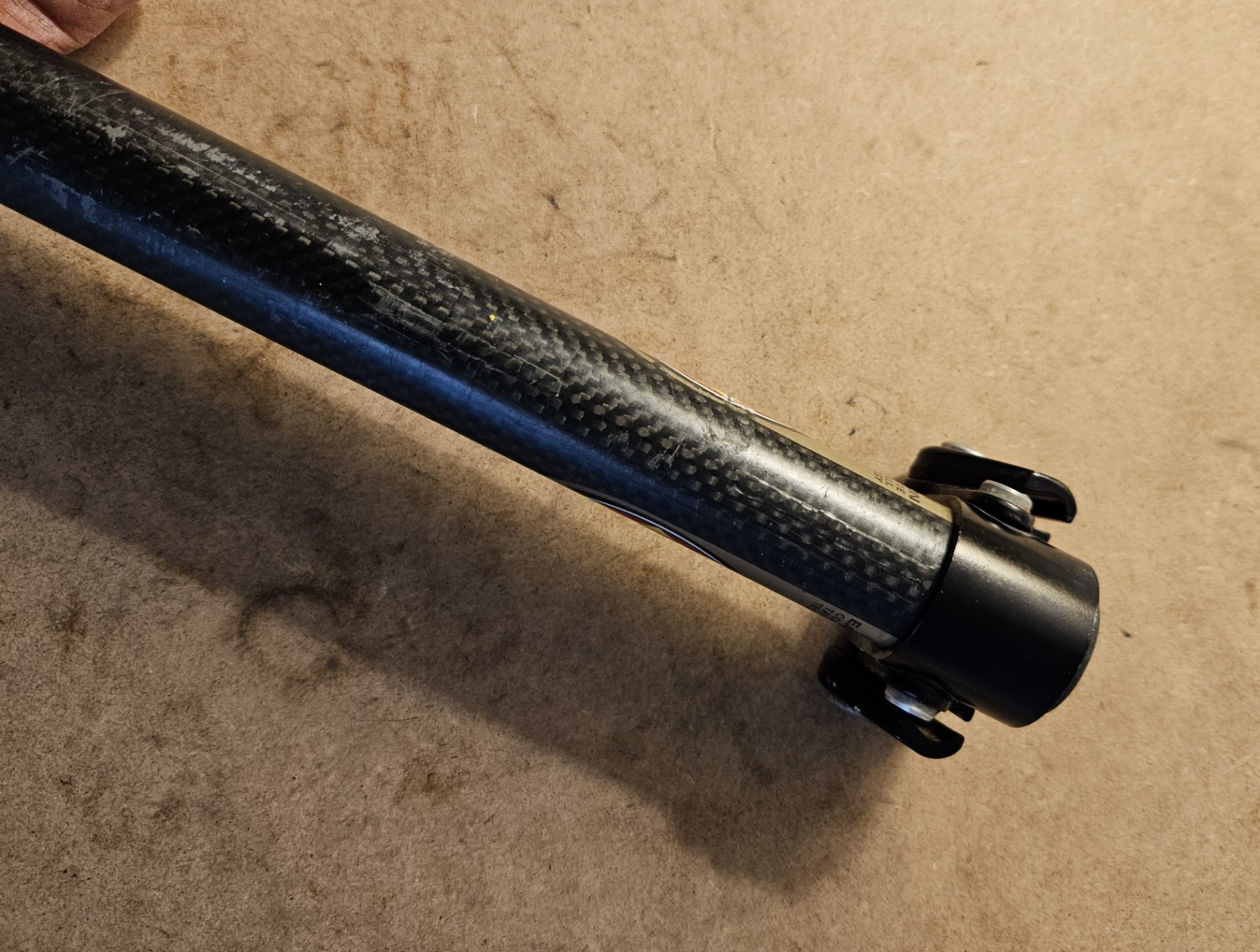 Vintage Easton CT2 Cabon Fiber 27.2 Seatpost 270mm Length!