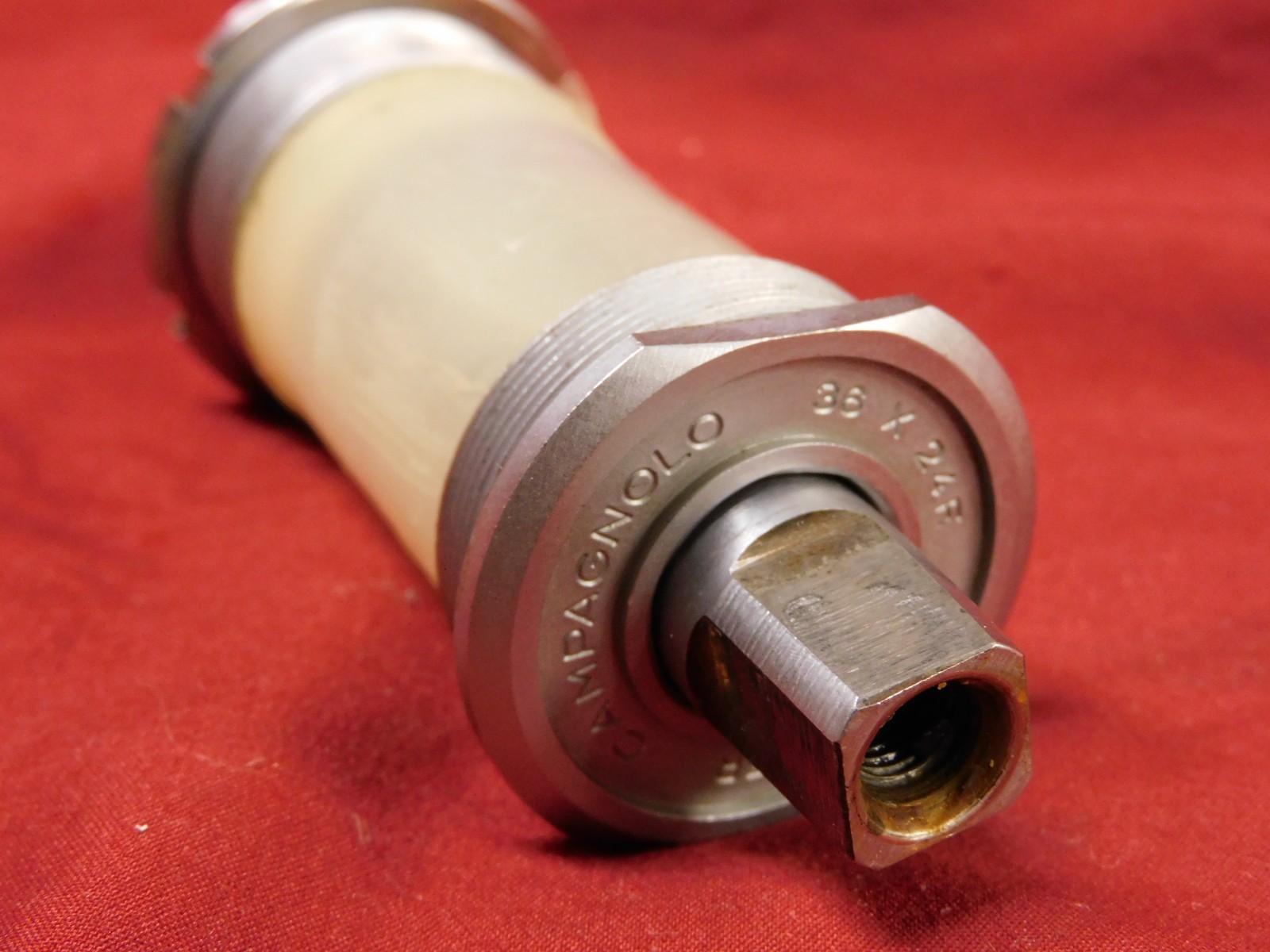 1980’s Campagnolo 1046/A Nuovo Record BB 36 x 24 Italian 70-SS Spindle 116 mm