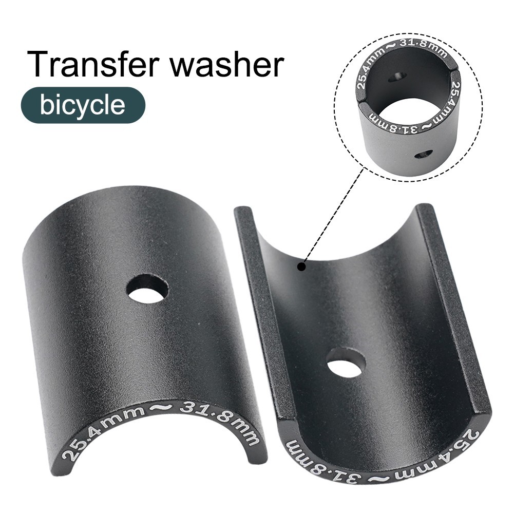 Stem Shim Handlebar Shim Installation Is Simple Aluminum Alloy Bike Black/Blue