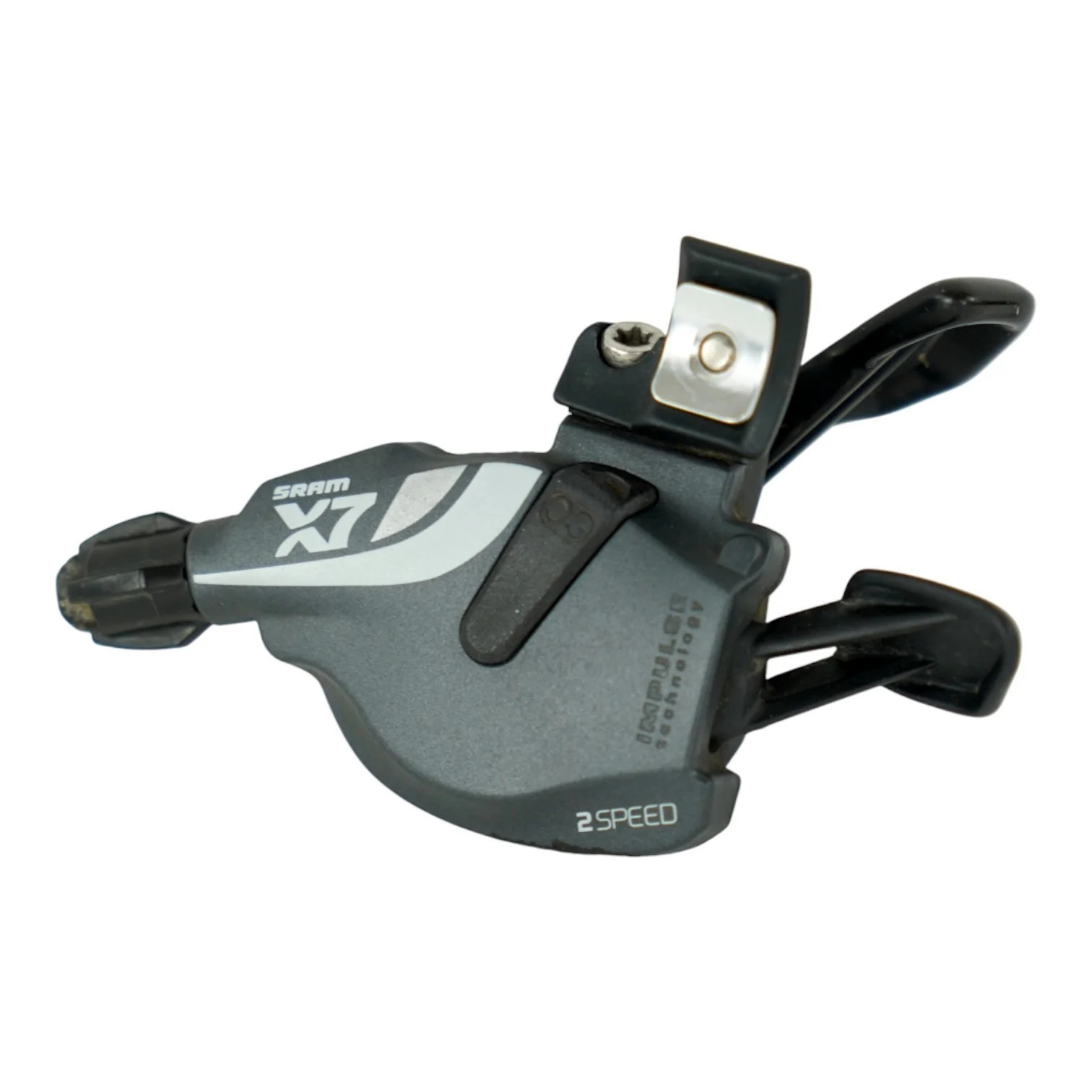 SRAM X7 Shifter Levers Gray Black 2×10 Speed Front & Rear Mountain Bike Part