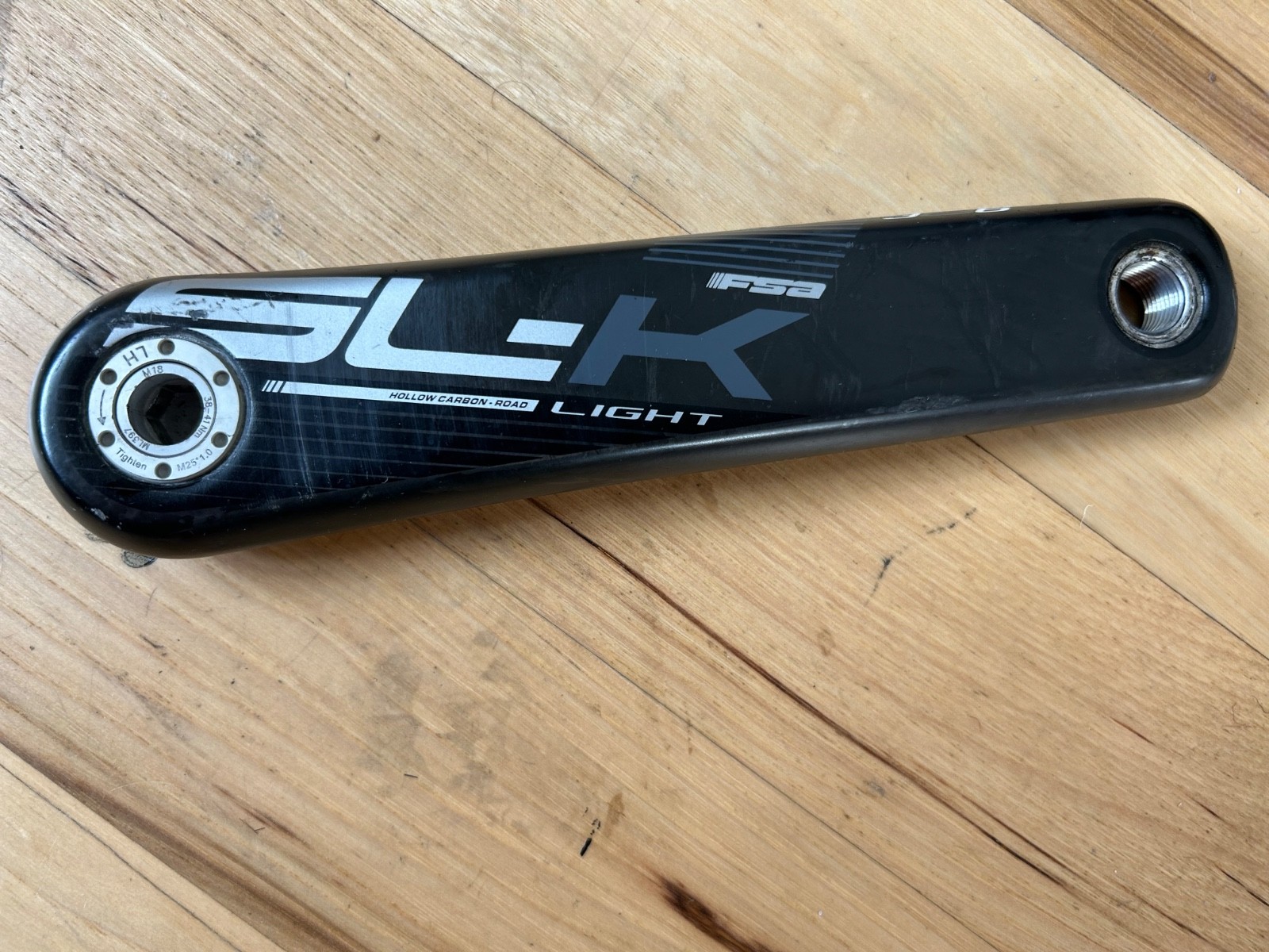 FSA SL-K Light Carbon Crankset – Black 175 L