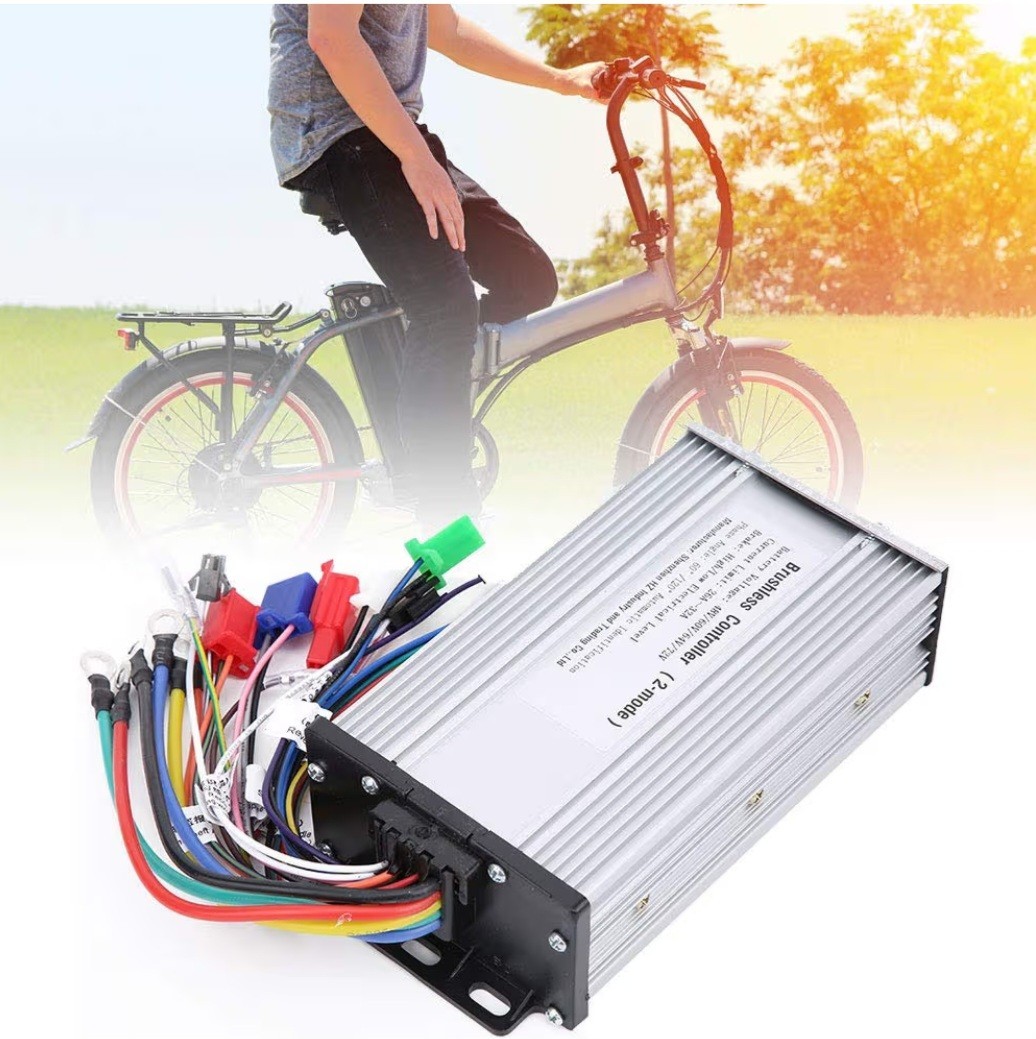 Ejoyous Motor Brushless Controller, 48V 60V 64V 72V High Power Dual Mode 12 Tube