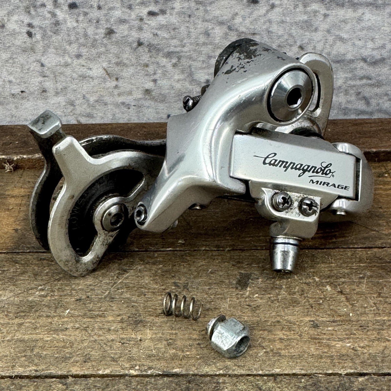 Vintage Campagnolo Mirage Rear Derailleur Long Cage Pulley PInch Bolt PARTS