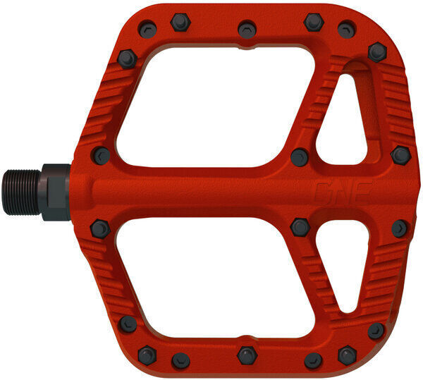 OneUp Components Composite Platform Pedals, Red