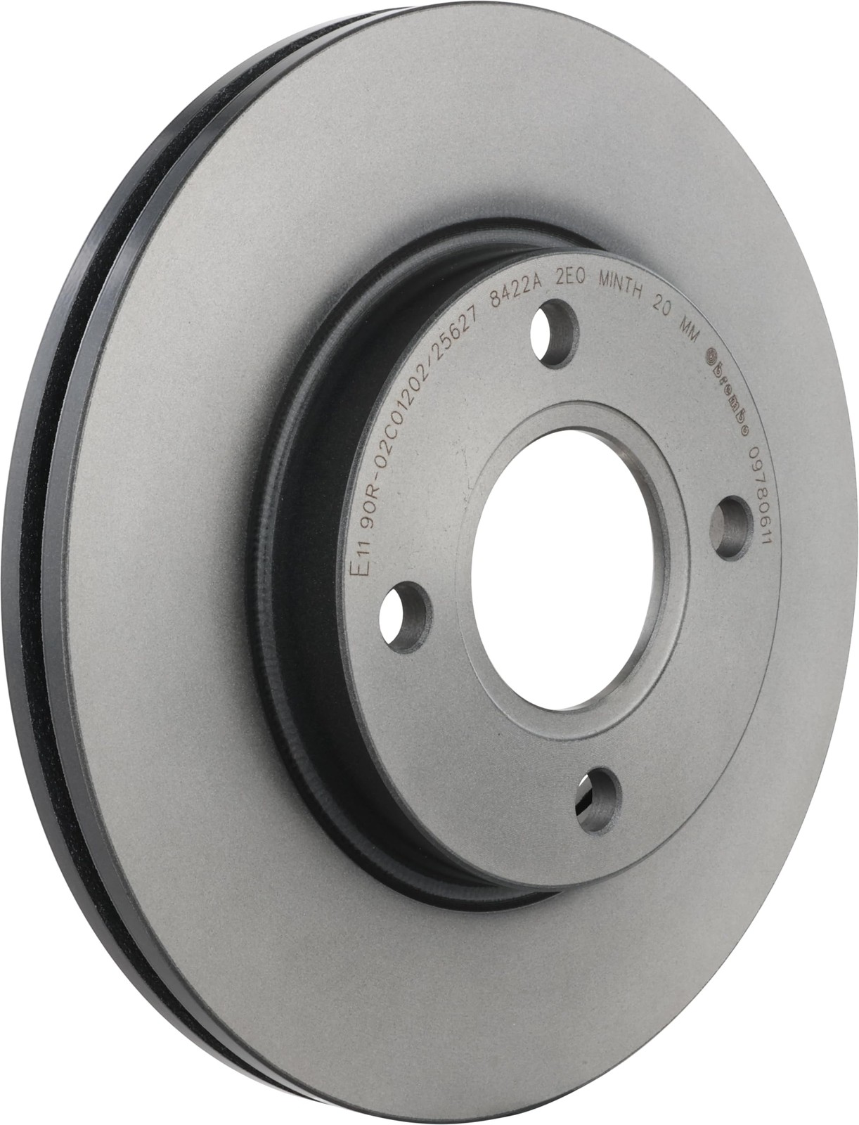 Brembo 09.7806.11 Uv Coated Vented Front Brake Rotor Ford/Ford Australia/Mazda