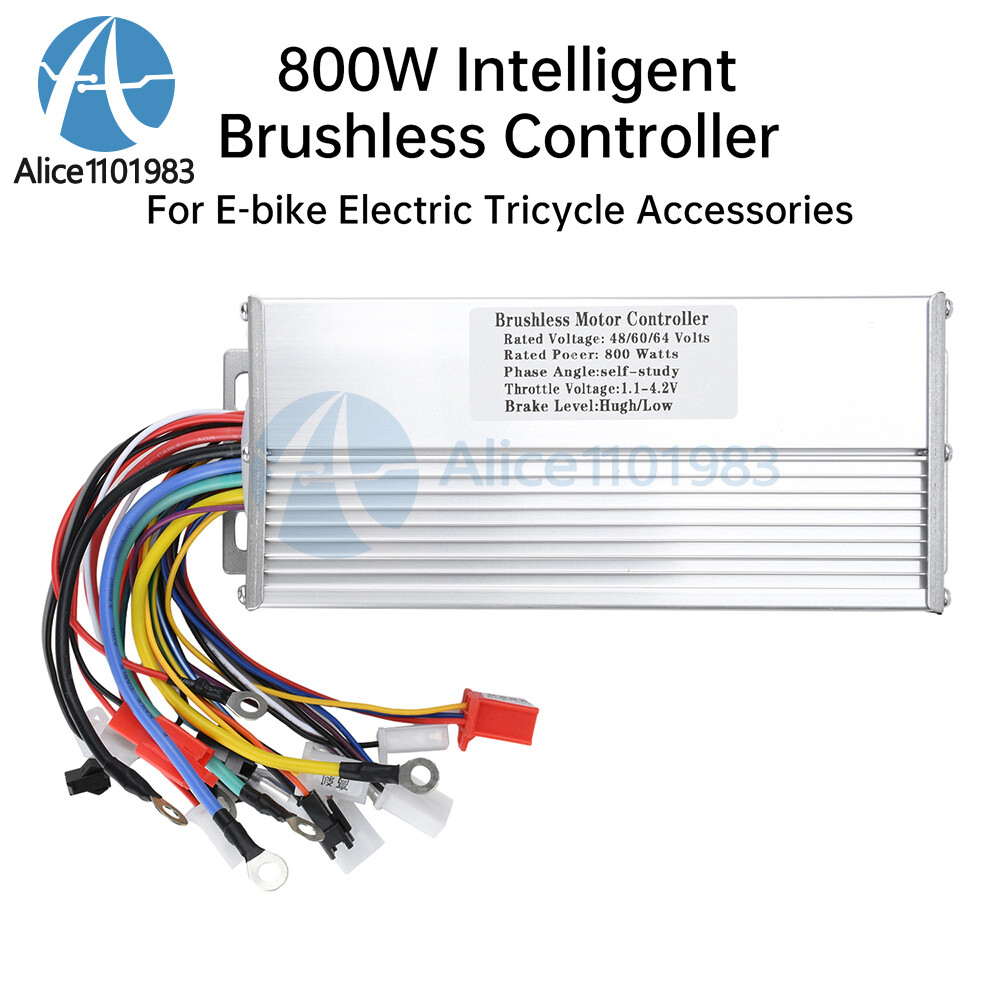 48V 60V 64V 35A 800W Intelligent Brushless Motor Controller For Electric Bicycle