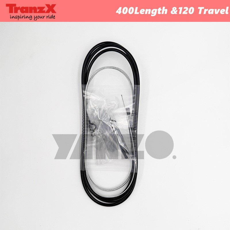TranzX 30.9 Dropper Post Seatpost 400mm length 120mm travel Remote Lever