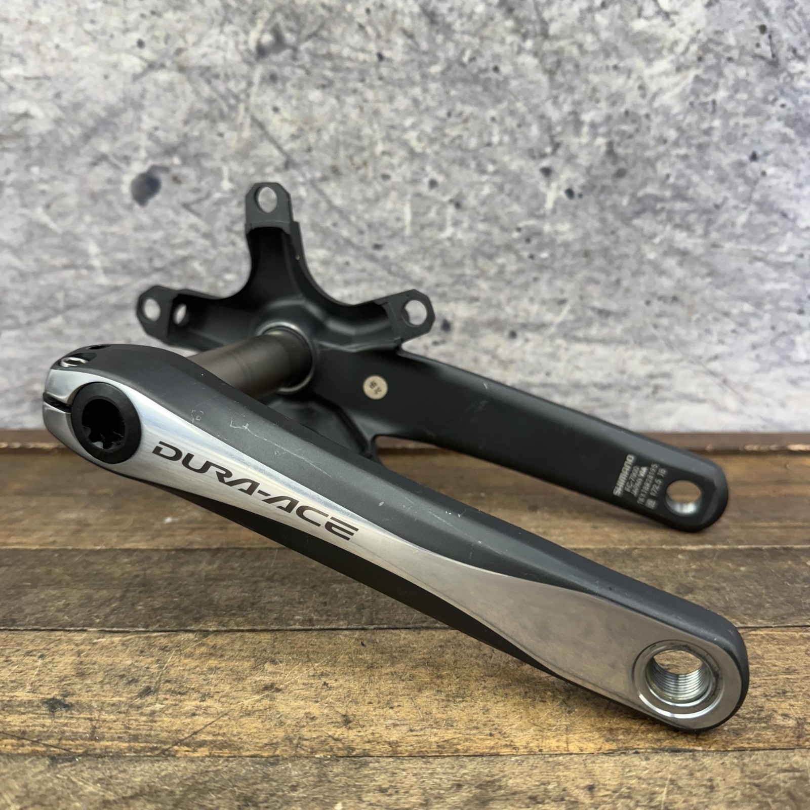 Shimano Dura-Ace FC-7900 7950 Crankset 172.5 Mm Double Gray Road Bike Japan