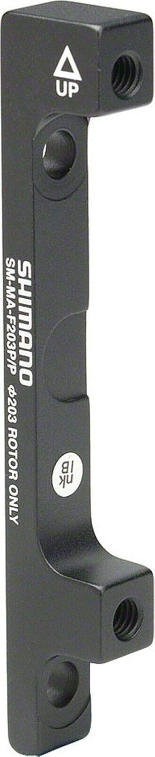 Shimano F203P/P Disc Brake Caliper Adaptor for 203mm Rotor 74mm Post Mount