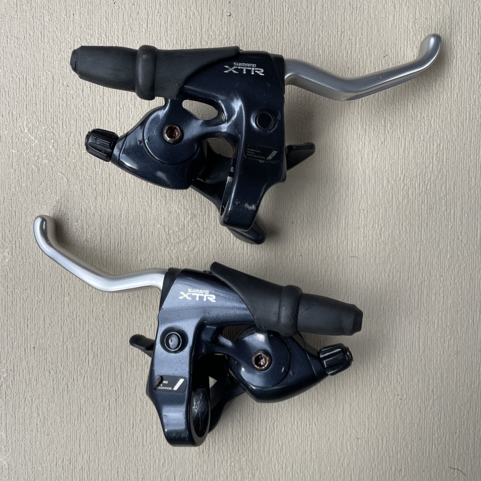 Vintage Shimano XTR ST-M900 Cantilever Brake Levers 8 Speed 
