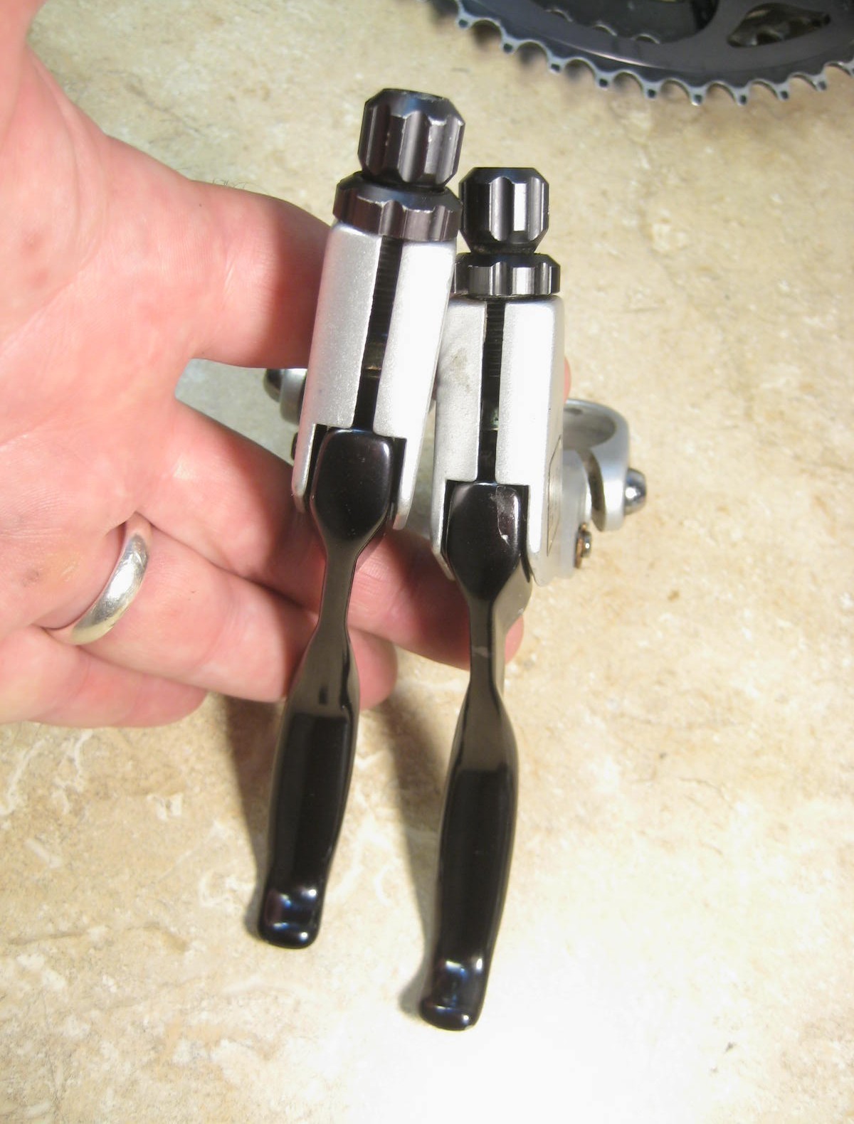Avid AD-1.0L Mountain Bike Brake Levers Set 22.2mm 90’s MTB Hybrid
