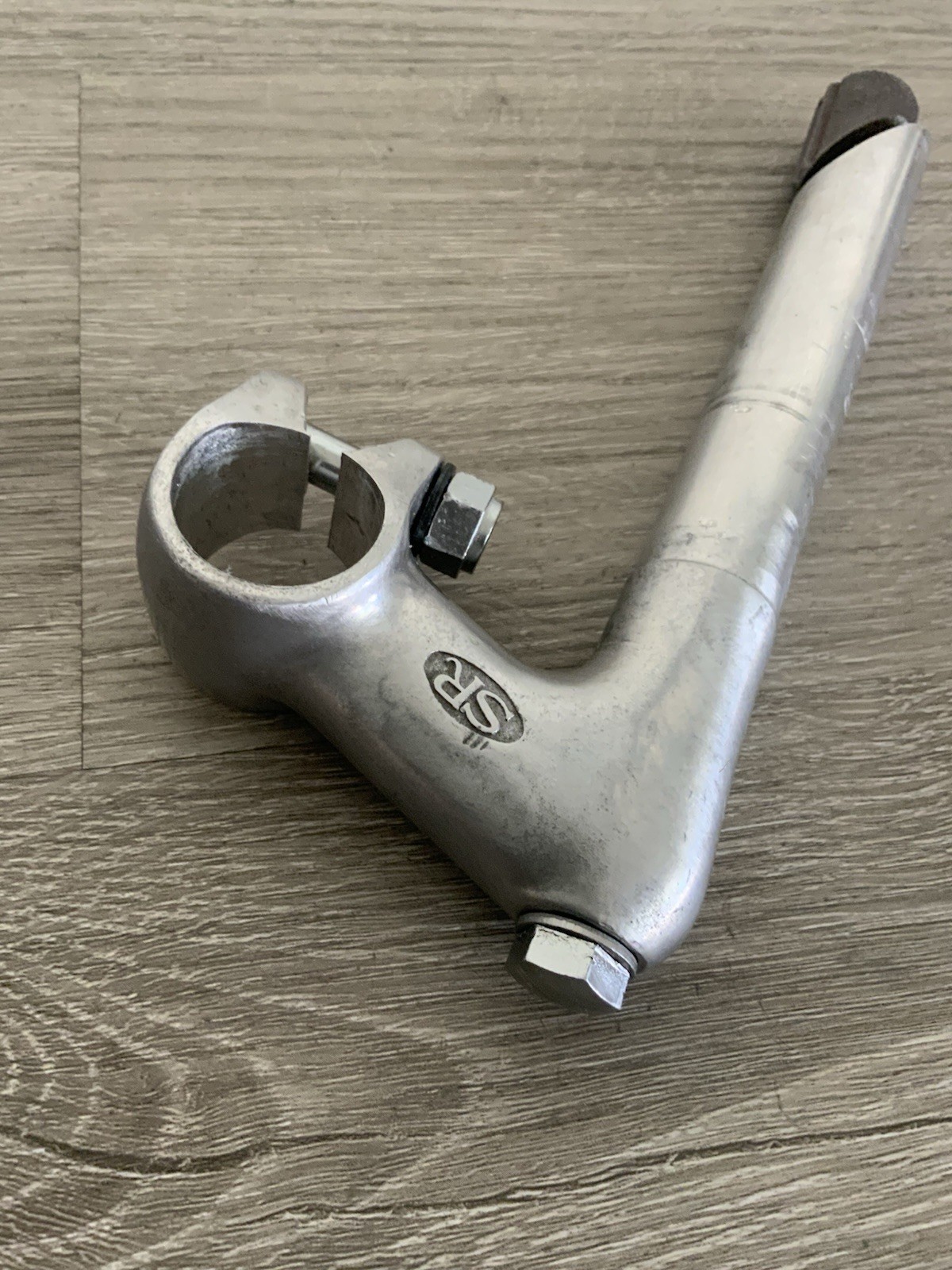 SR FORGED QUILL STEM 60 MM HI-RISE CLAMP 25.4 MM 334 GRAMS 180 MM QUILL