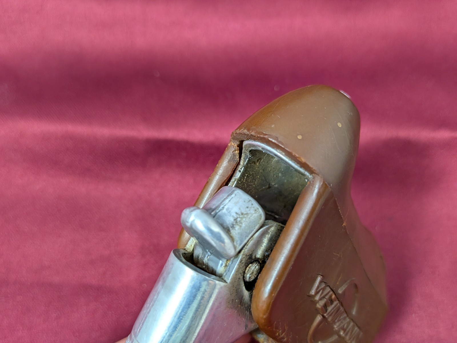 Weinmann Road Brake Levers Non-Aero Quick Release Brown Hoods BL82