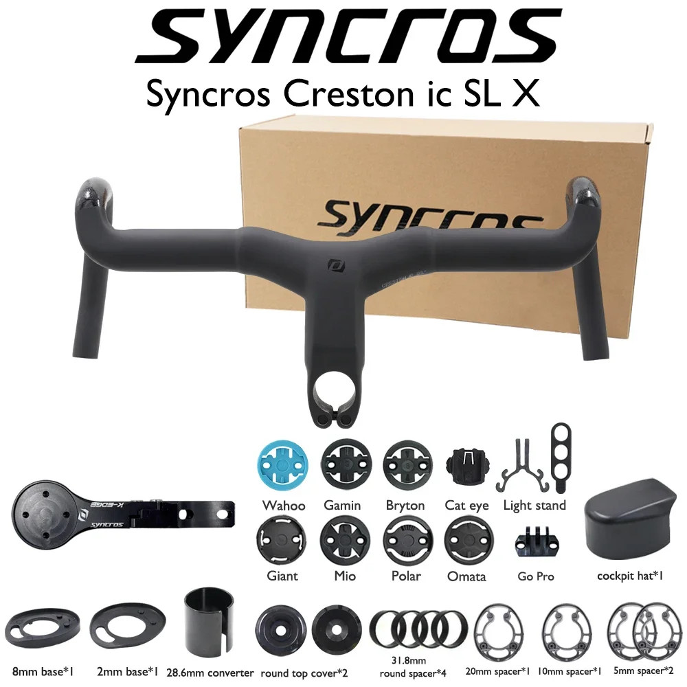 Carbon Gravel Bike Integrated 31.8mm for 16° Flare 60/115mm Reach/Drop 70-120mm