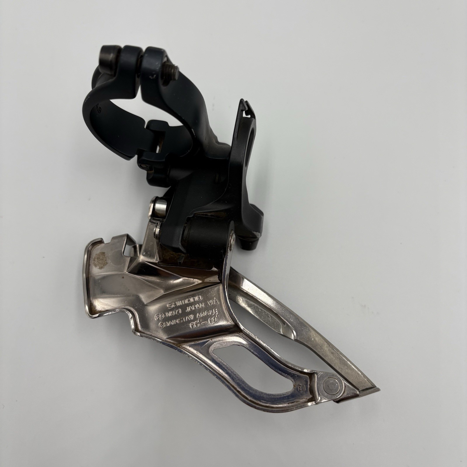 Shimano XTR FD-M971 Front Derailleur 3×9 Speed Dual Pull 34.9mm Mountain Bike