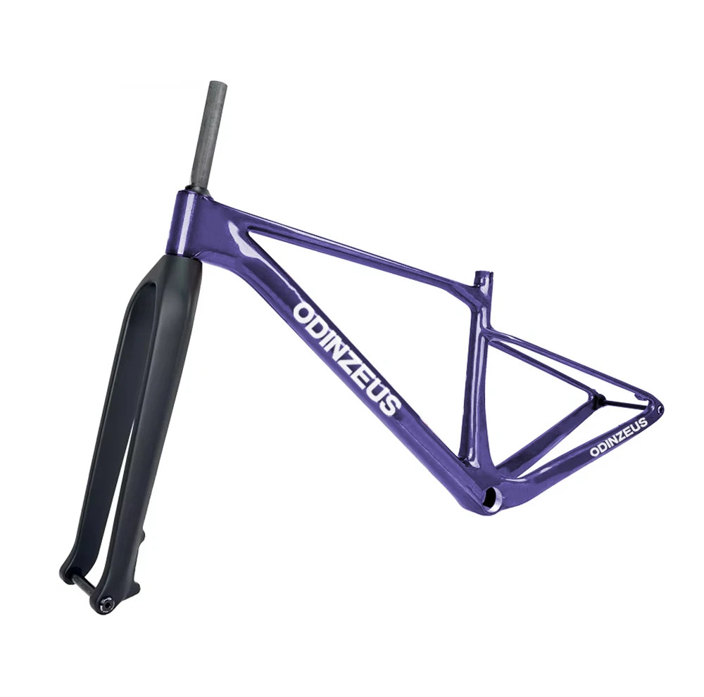 26/27.5/29 Inches Carbon Fiber MTB Boost Thru Axle Rigid Fork 15*110mm Tapered