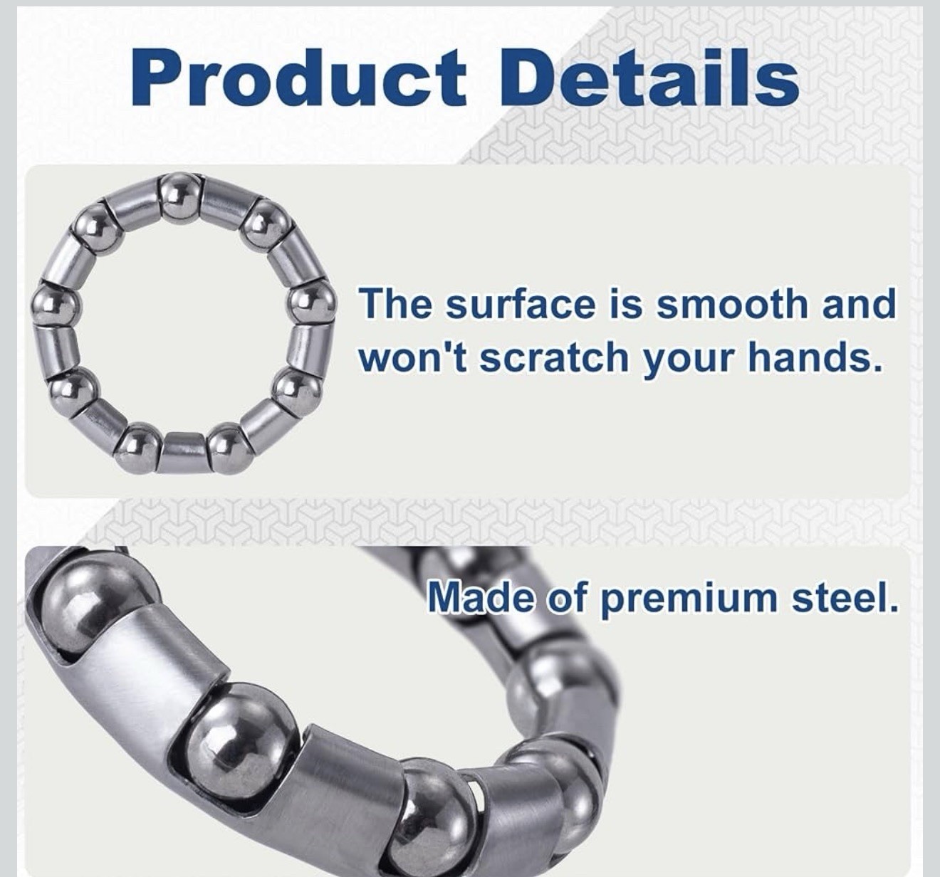 4pcs 1/4in x 9 Balls Bike Ball Crank Bearing, Stainless Steel