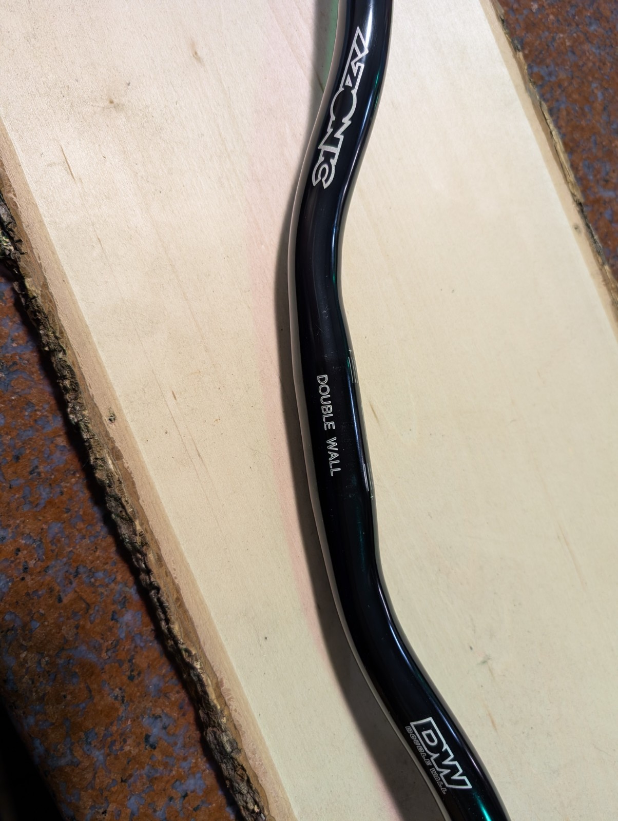 AZONIC Shorty Stem + Double Wall Riser Handlebar – Vintage MTB DH Freeride DJ