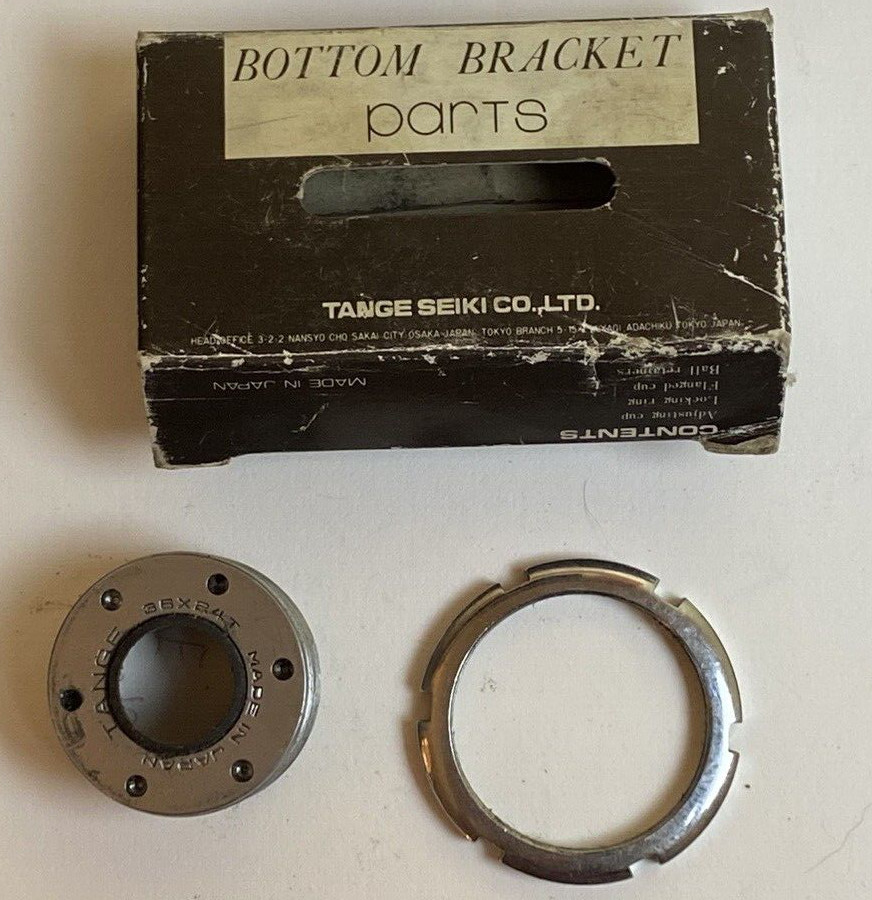 Vintage Tange Seiki Lot- Head Set, Bottom Brackets, Misc Bicycle Parts NOS