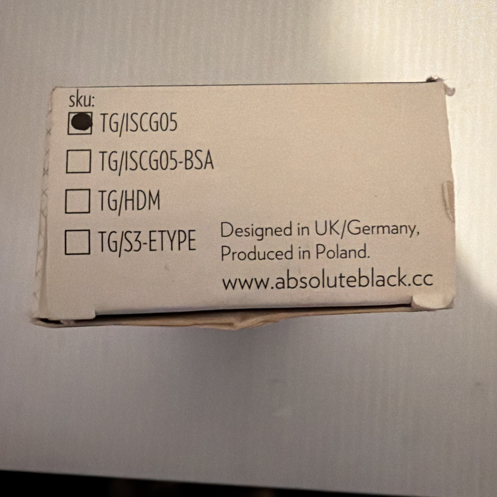 Absolute Black Oval Chainguide TG-ISCOG Top Mount New In Original Packaging