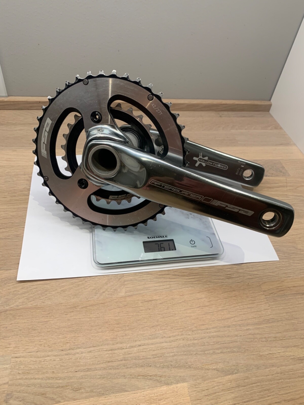 FSA Afterburner 2x10s MTB Crankset 170mm 42/27T BB30 3 Bolts
