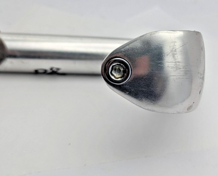 SR ROYAL FORGED QUILL STEM JAPAN 22.2 CLAMP 25.4MM 80MM SILVER ALUMINUM SAKAE