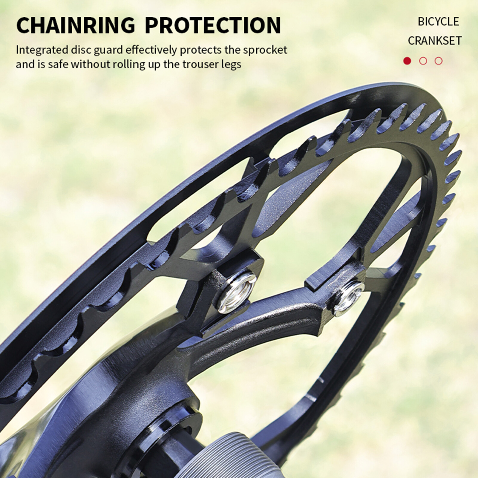 BUCKLOS 130BCD Folding Road Bike Chainring 45-58T Bicycle Chain Wheel Crankset