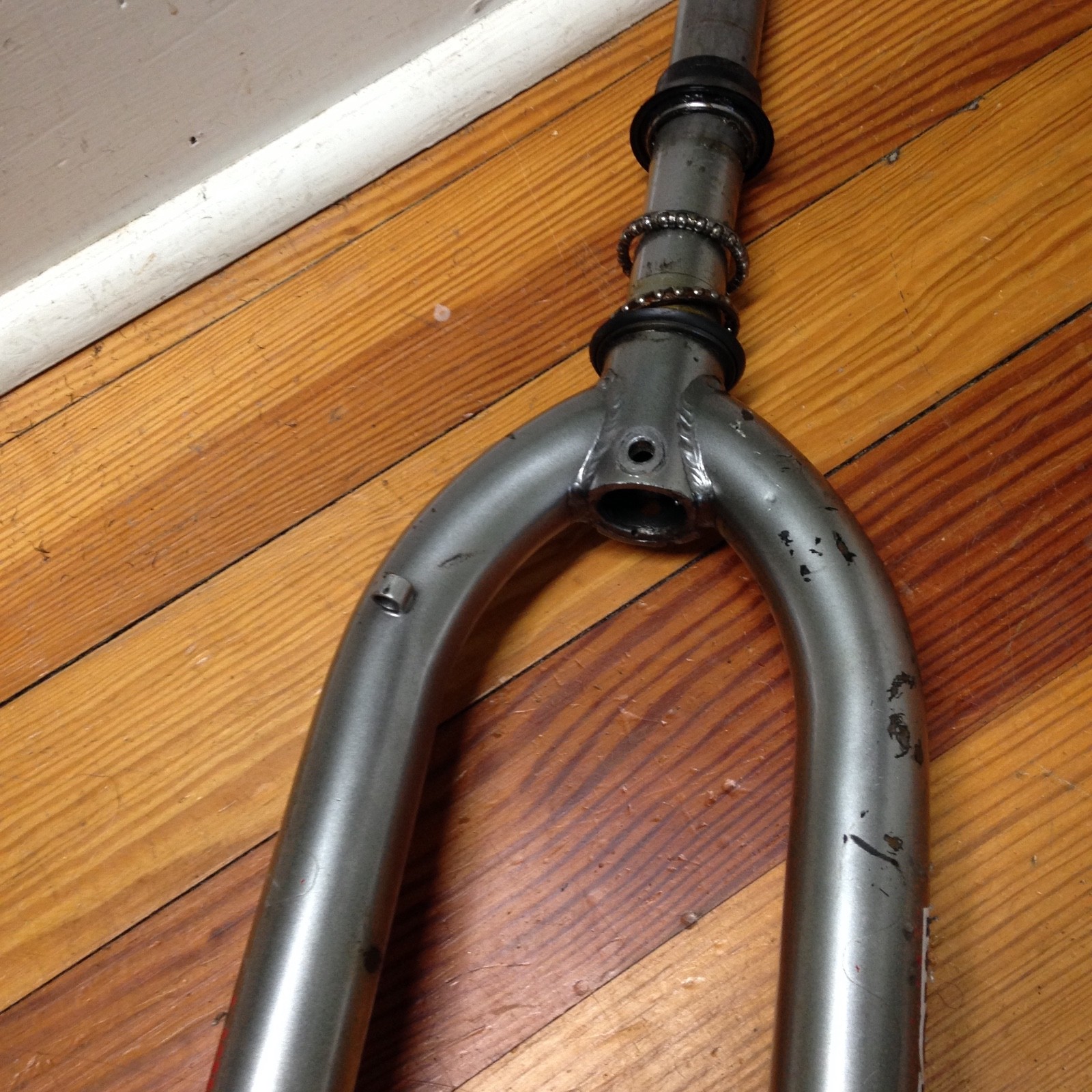 Mongoose Ravage BMX Fork 20 in 1-1/8″ Threadless Headset Old School BMX Silver