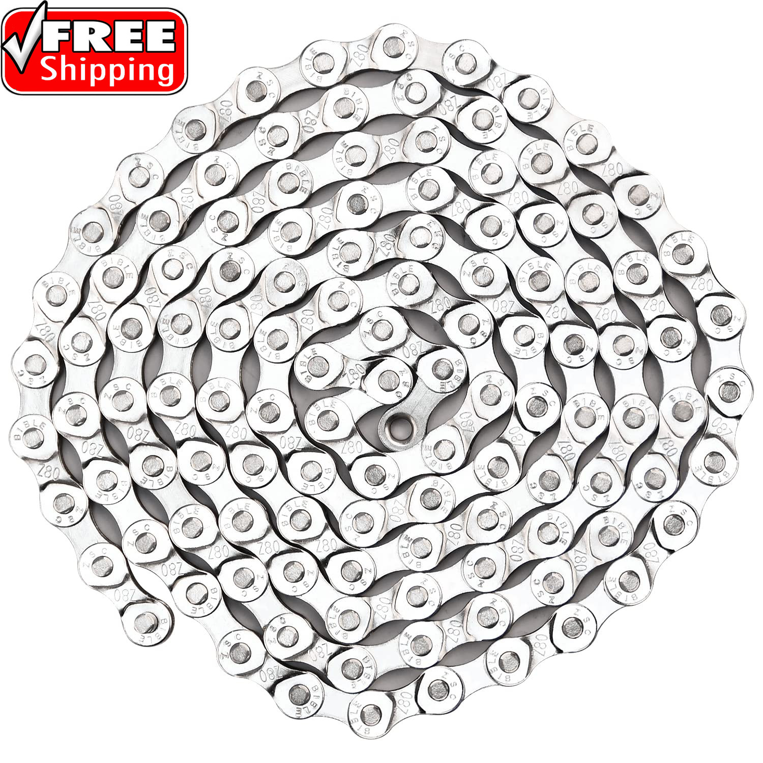 Bike Chain, 6/7/8 Speed Chain, for Road Mountain Racing Cycling