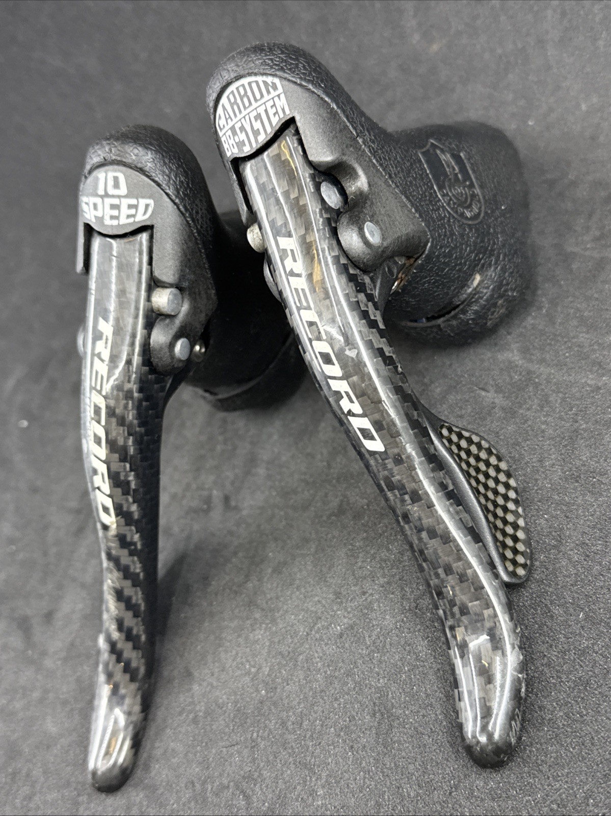 Campagnolo RECORD ErgoPower 10-Speed Shift & Brake Lever Set EXCELLENT USED