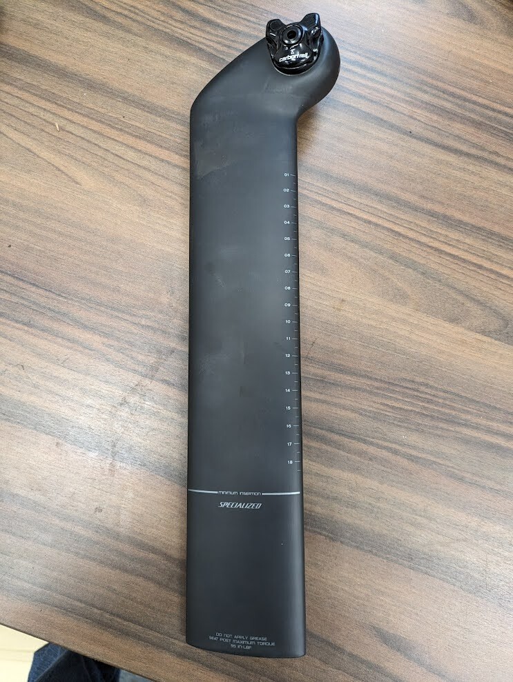Specialized Shiv Module Aero, FACT Carbon, +/-37.5mm 350mm seatpost
