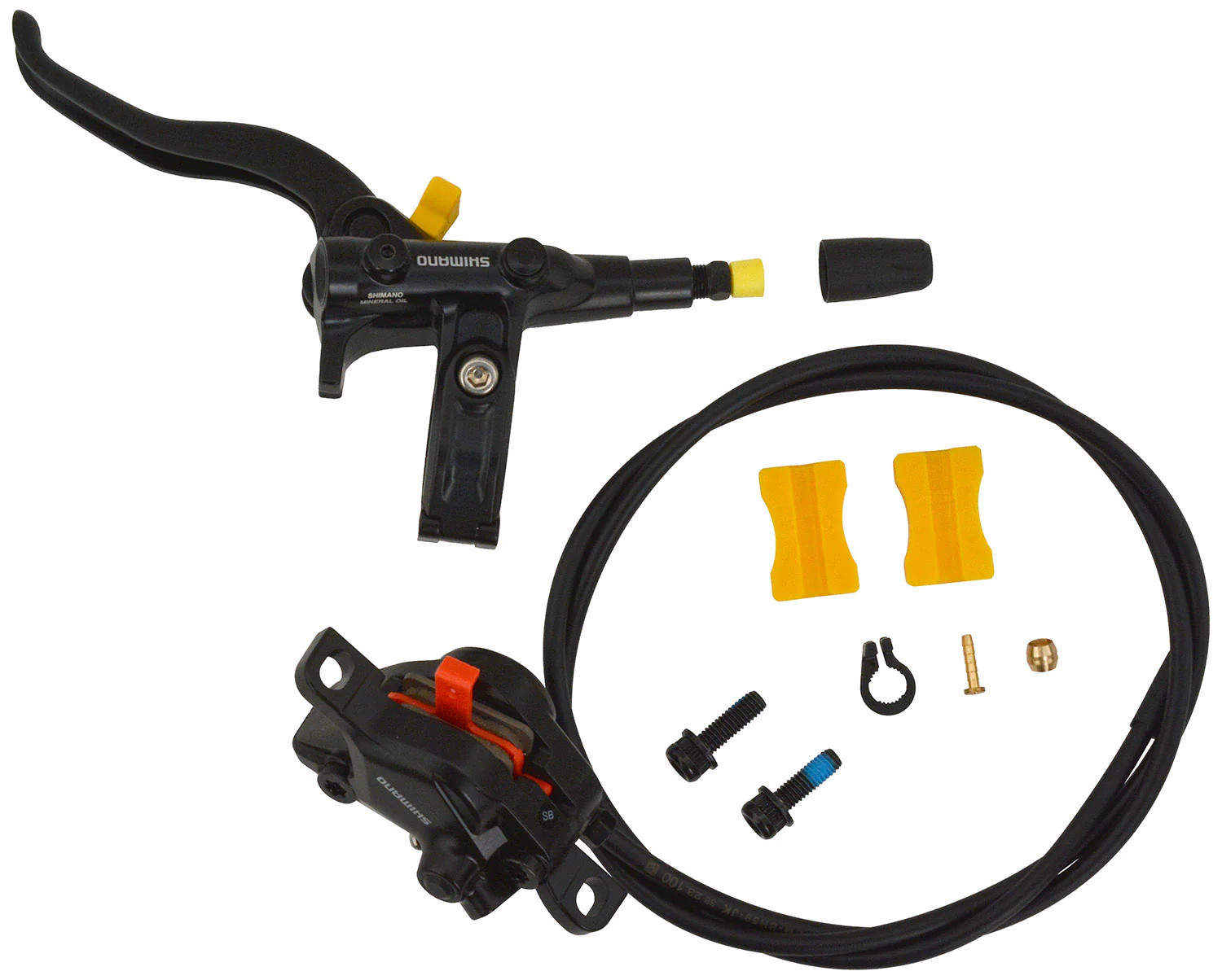Shimano Deore BL-M4100 + BR-MT410 Hydraulic Front 2p