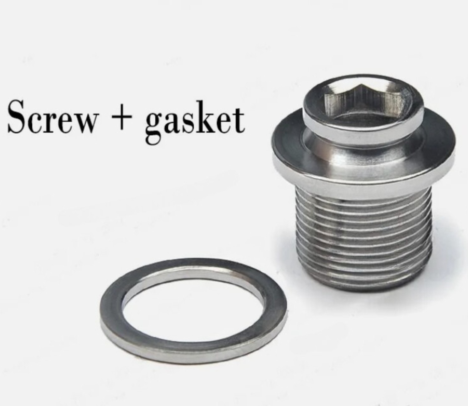M15 *13mm Spline Bottom Bracket Screw Bolt Road Bike MTB Bicycle Refit Titanium