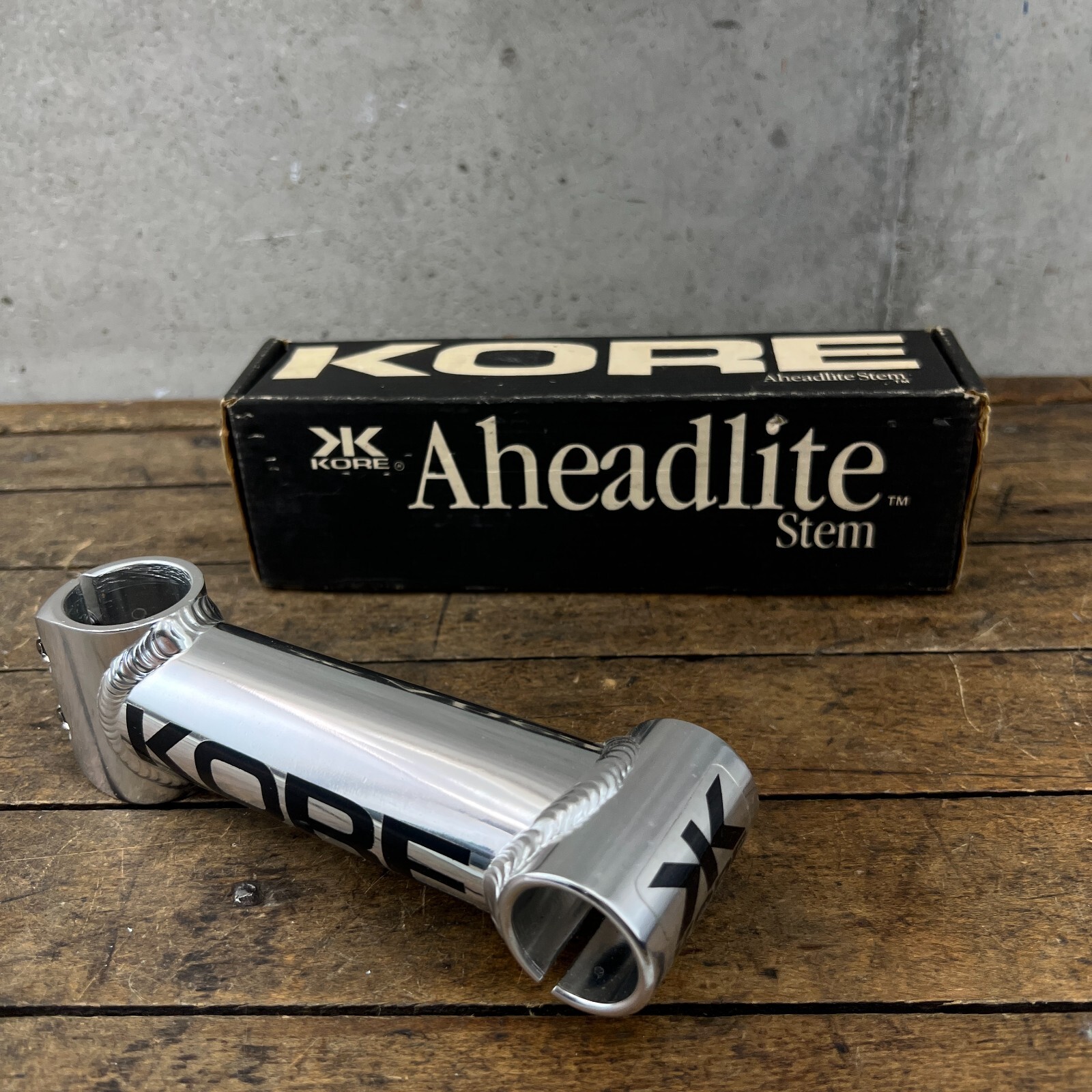 Vintage Kore Aheadlite Stem NOS 1 1/8 Threadless 135 mm 25.4 mm ATB 96 1996