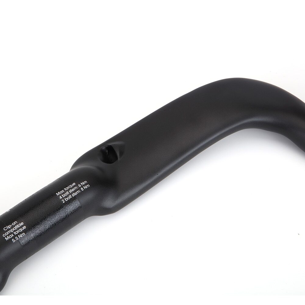 30° Carbon Gravel Bicycle Handlebar Cyclocross Road Bike Drop Bar 370 390 410mm