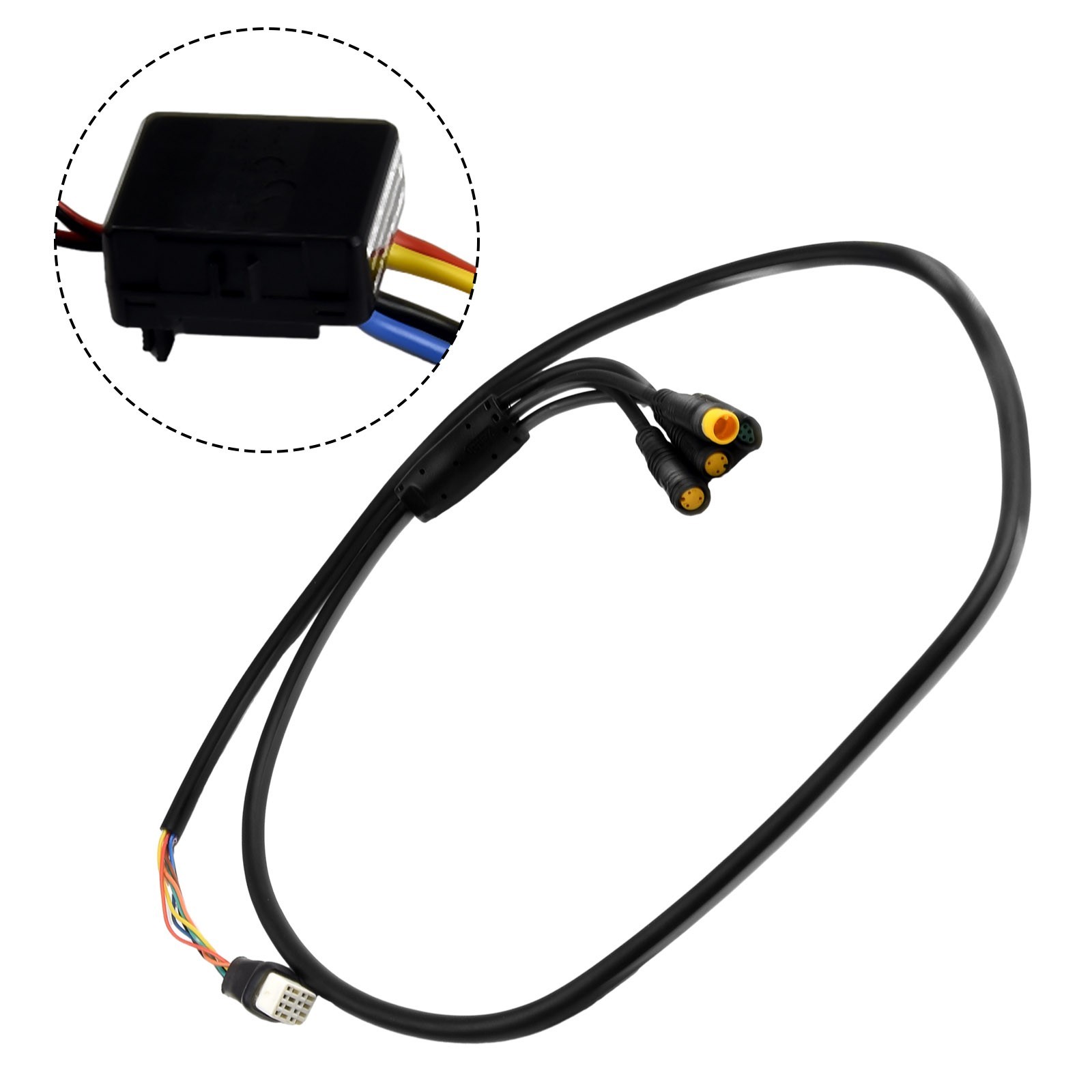 Motor Cable 1PCS Black E-bike Accessories For Bafang M400 G330 G510 M620