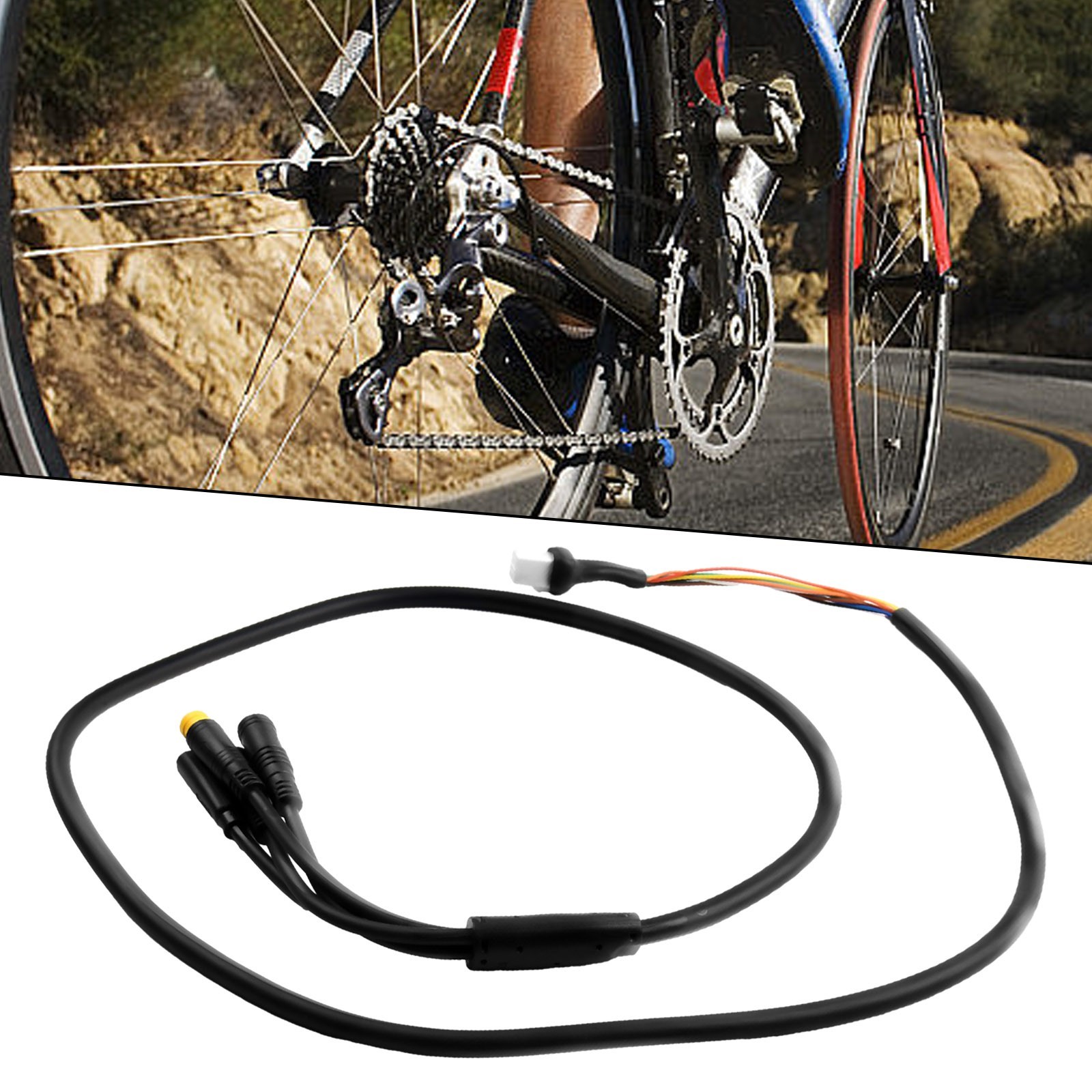 Motor Cable 1PCS Black E-bike Accessories For Bafang M400 G330 G510 M620