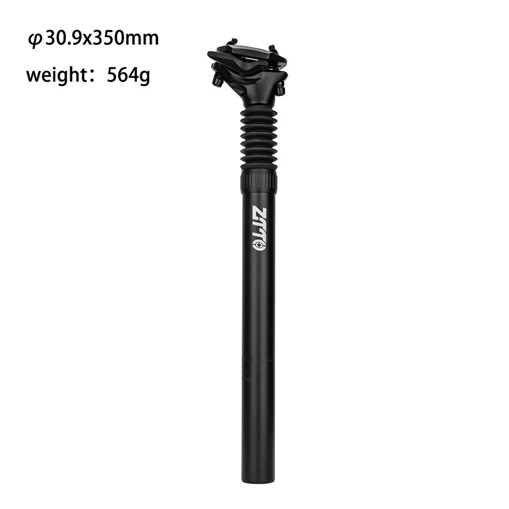 Improved Suspension System With Shock Absorber Seat Post For Mountain Bikes