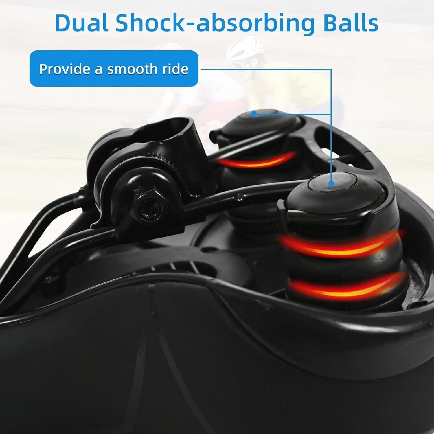 New Bicycle Saddle bike Comfort Wide Soft Bike Seat Sporty Air Cushion US 】