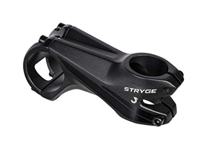 Stryge Bike Drop Stem -5 Degree Length, 35mm Bar Clamp, Mountain, 75mm Black