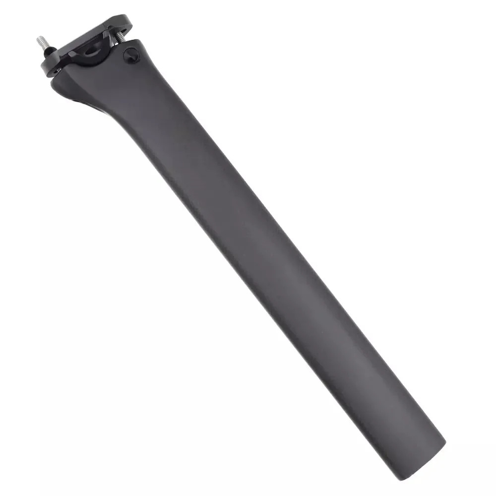 0/25 Degree 3k Carbon Fiber Seatpost 340mm Road Mountain Bicycle Seat Tube