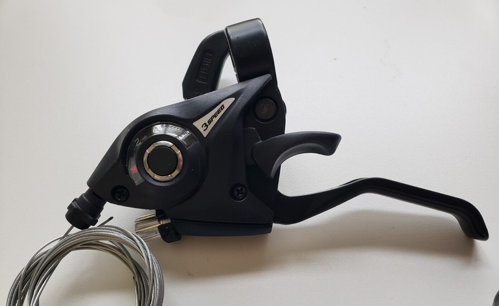 SHIFTER SET HB ST-EF51-7 TRIGGER / V-BRAKE 2F 7×3 BLACK for 21 speeds